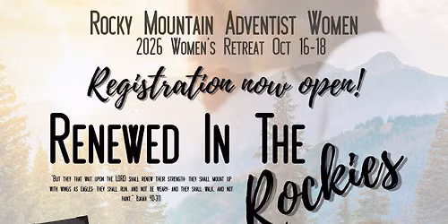 Renewed in the Rockies Women's Retreat