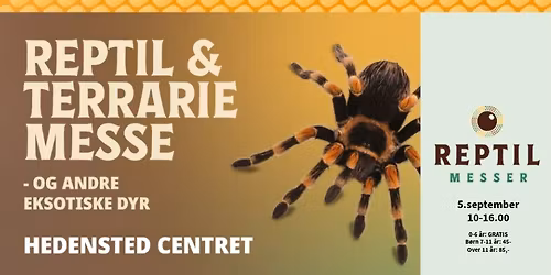 Messen for Reptiler og Eksotiske dyr i Hedensted centret