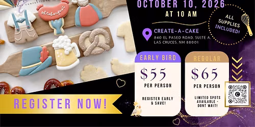 Cookie Decorating Class-Oktoberfest-$55
