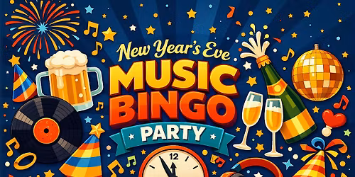 New Year's Eve Music Bingo Party