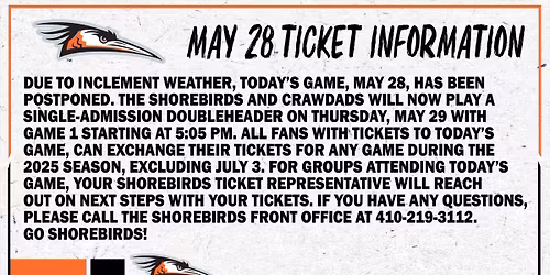 Delmarva Shorebirds vs. Kannapolis Cannon Ballers
