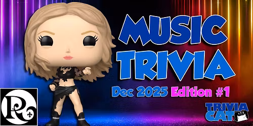 Grand Rapids (Rezervoir Lounge) Music Trivia \u2013 Dec 2025 Edition #1 