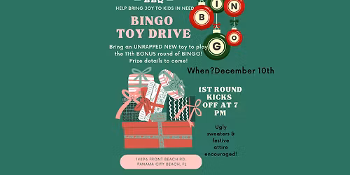 BINGO TOY DRIVE