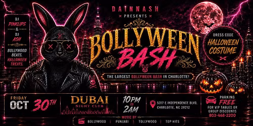 Bollyween - Charlotte's Largest Bollywood Halloween Party