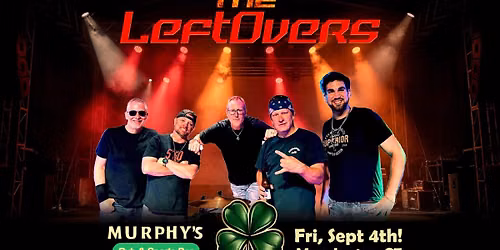 TheLeftovers are back to Murphy's in Manchester!