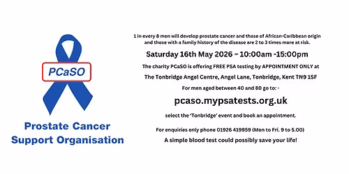 PSA TESTING EVENT - Tonbridge