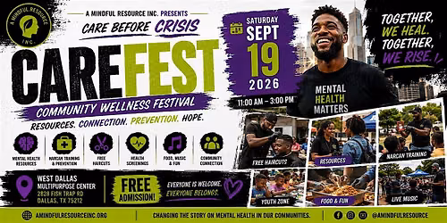 CareFest 2026 | A Free Community Wellness Festival by A Mindful Resource
