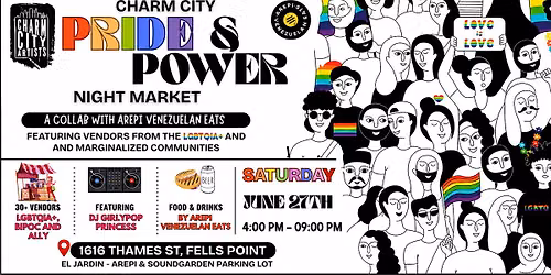 CHARM CITY PRIDE & POWER NIGHT MARKET