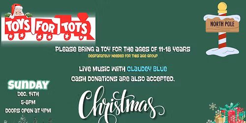 Toys For Tots @ The Curve Inn