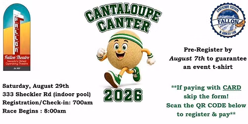 2026 Cantaloupe Canter 5K