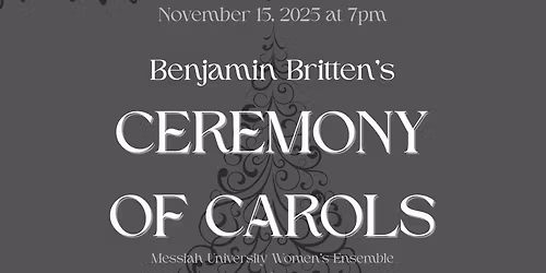Ceremony of Carols