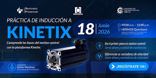 Pr\u00e1ctica de inducci\u00f3n a Kinetix