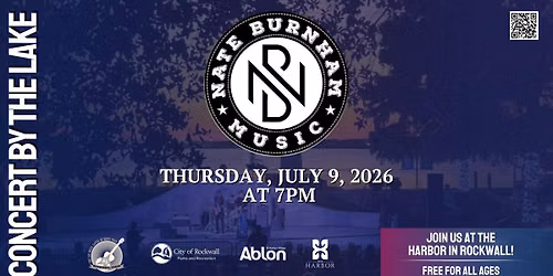 Concert by the Lake - Nate Burnham Band