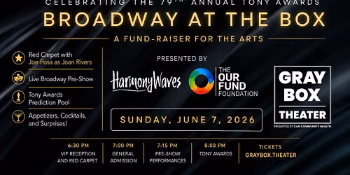 "Broadway at the Box" Tony Awards Viewing and Live Performance Extravaganza!