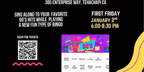 90\u2019s Music Bingo Night @ Local Craft Beer Tehachapi