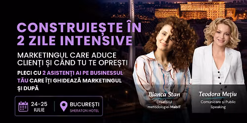  CUM S\u0102 NU MAI PIERZI BANI \u00ceN MARKETING - INTENSIV - BUCURE\u0218TI