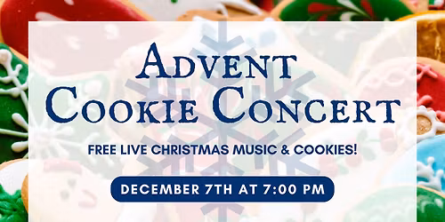 FREE Advent Cookie Concert