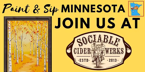 November 2 Paint & Sip at Sociable Cider Werks