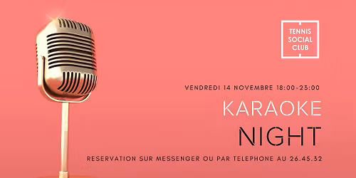 KARAOKE NIGHT \/ TSC