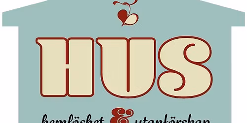 Hus  med kl\u00e4der, hygien, Mat, matl\u00e5dor, kaffe\/te\/juice, mackor, fikabr\u00f6d