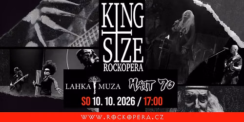 King Size: RockOpera, \u013dahk\u00e1 M\u00faza, Viktor Hait 70 + host\u00e9 