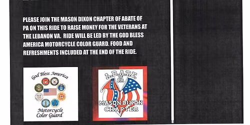 Ride to Benefit Veterans @ Lebanon VA