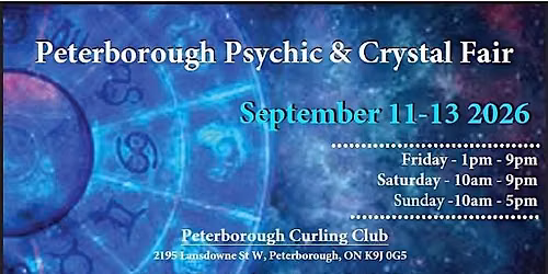 Peterborough Psychic & Crystal Fair