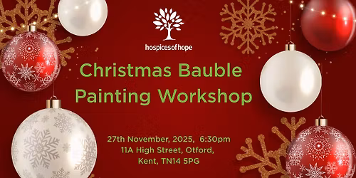 Christmas Bauble Painting Workshop