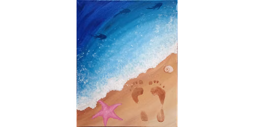 Toes by the Shore - Paint and Sip in Chicago | Classpop!\u2122