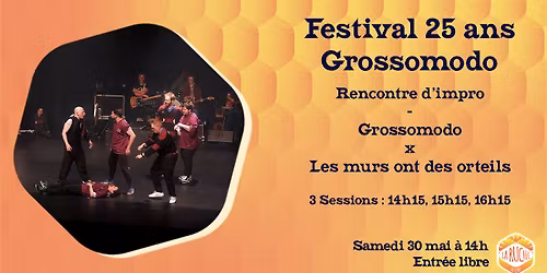 25 ans Grossomodo - Rencontre d'impro