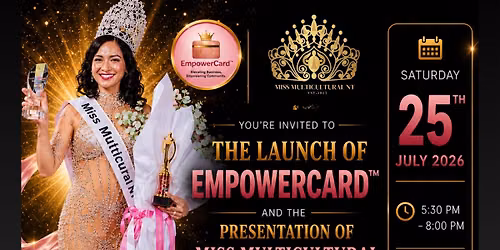EmpowerCard Launch and Miss Multicultural NT 2026 Presentation 