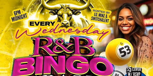 WEDNESDAY R&B BINGO + KARAOKE NIGHT  @ Brew City