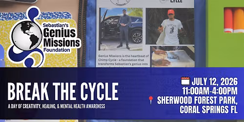 Sebastian's Genius Missions Foundation: Break The Cycle