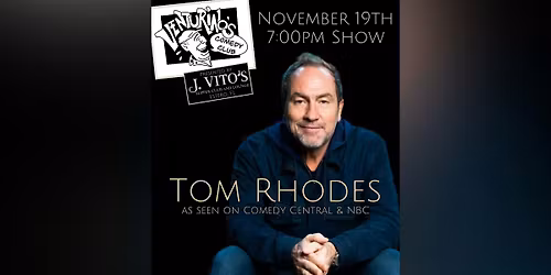 Tom Rhodes at Venturino's Comedy Club!
