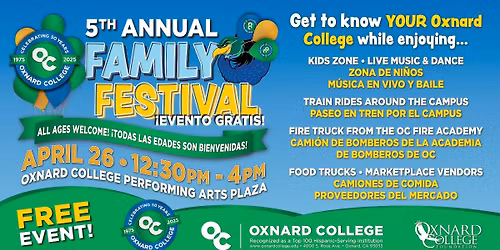 5th Annual Oxnard College Family Festival