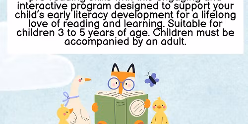 Early Literacy Storytime