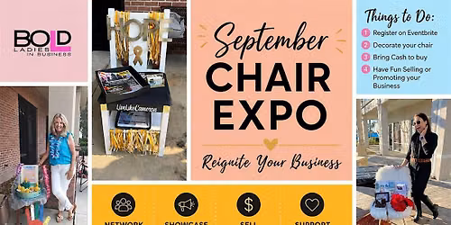Bold Ladies Chair Expo