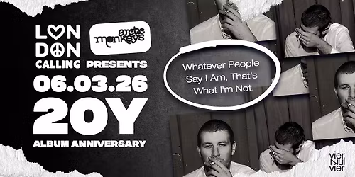 20 Years Of Whatever People Say I Am, That's What I'm Not - Gent