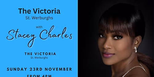 Stacey Charles live at The Victoria (St. Werburghs) - Sunday 23rd November 4pm