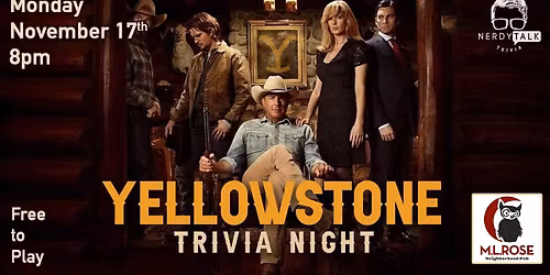 Yellowstone Trivia Night in Mt. Juliet!
