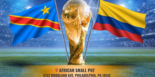 World Cup Watch Party: DRC vs. Columbia
