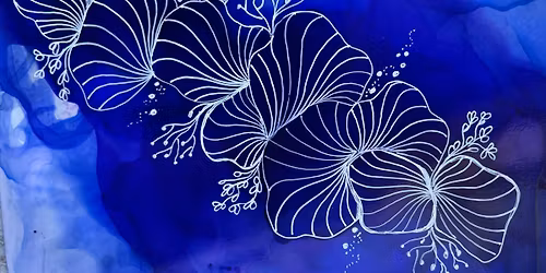 Alcohol Ink with Paint Ur Art Out at Glendale Community Association