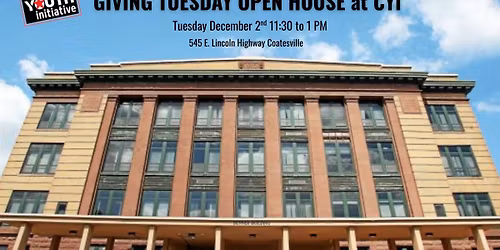 Giving Tuesday Open Houst at CYI