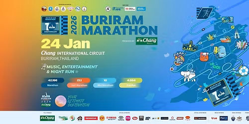 BURIRAM MARATHON 2026 ( \u0e1b\u0e34\u0e14\u0e16\u0e19\u0e19 100% )