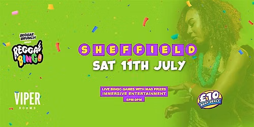 Reggae Bingo - Sheffield - Sat 11th July