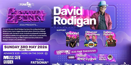 David Rodigan @ Festival2Funky 2026