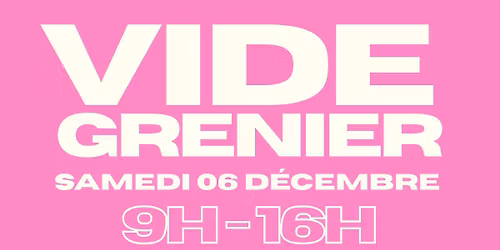 VIDE GRENIER - La conciergerie d'Air Bel x Le Talus