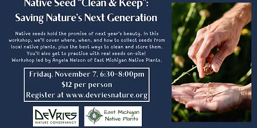 Native Seed "Clean & Keep"