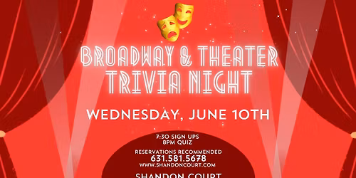 Broadway & Theater Trivia Night