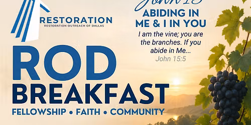ROD Breakfast | ABIDING IN ME & I IN YOU